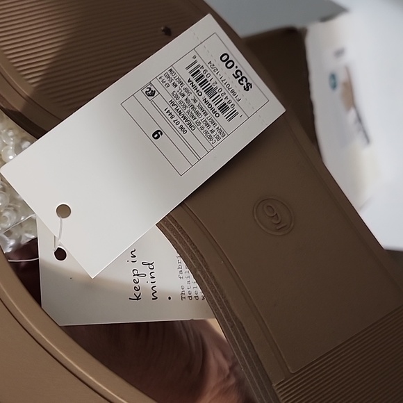 A New Day Sandals with Pearl Embellishments - Picture 8 of 8